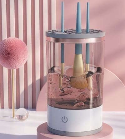 Chargingza™️ Brush Blender® Electric Makeup Brush Cleaner