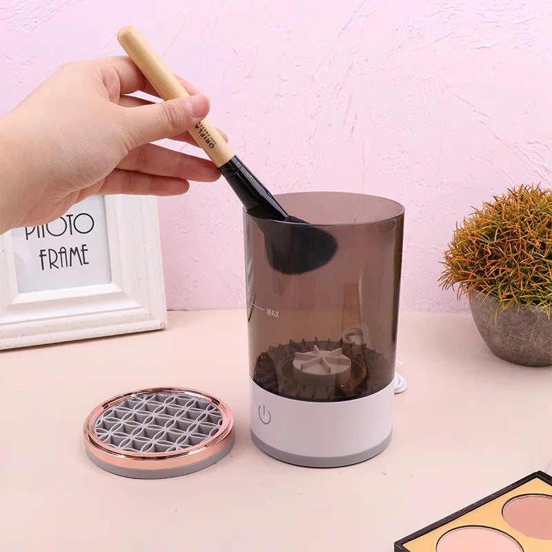Chargingza™️ Brush Blender® Electric Makeup Brush Cleaner